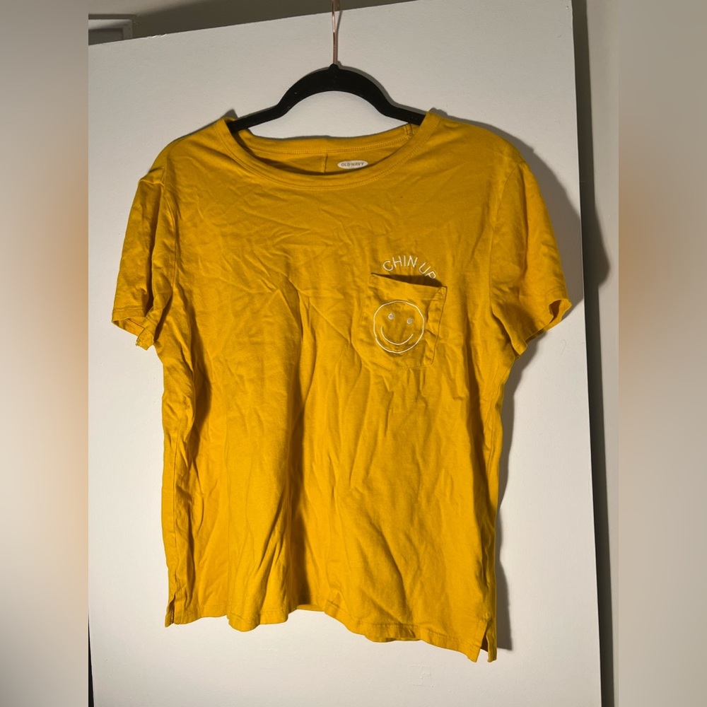 Mustard Yellow Old Navy T-Shirt
